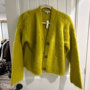 Madewell brushed cardigan sweater, XS, NWT